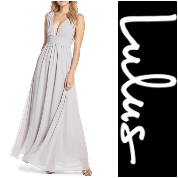 lulus v neck chiffon